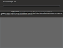 Tablet Screenshot of futurescape.net